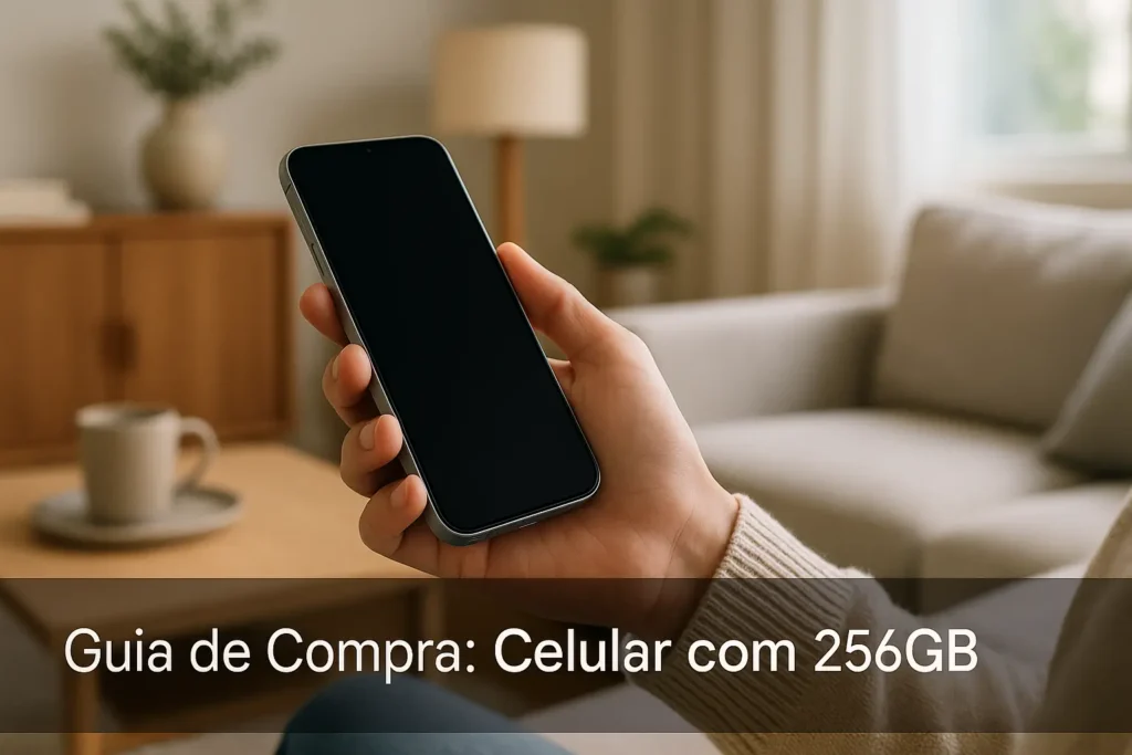 Guia de Compra: 5 Melhores Celulares com 256GB em 2025