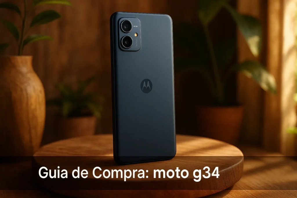Guia de Compra: 5 Melhores Celulares Moto G34 e Rivais em 2025