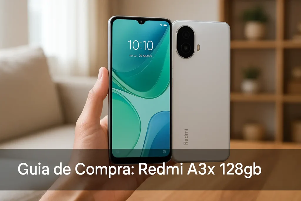 5 Melhores Celulares Redmi A3x 128GB para o Dia a Dia
