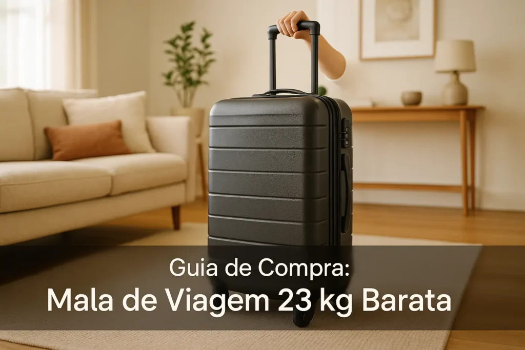 5 Malas de Viagem 23kg Baratas com Qualidade Surpreendente