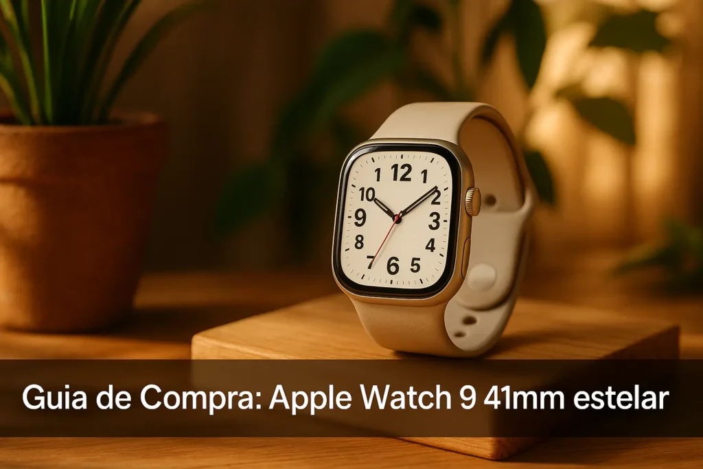 Guia de Compra: 5 Apple Watch 9 41mm Estelar Ideais para Saúde e Conectividade