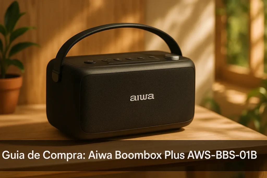 Guia de Compra: 5 AIWA Boombox Plus com Potência e Estilo