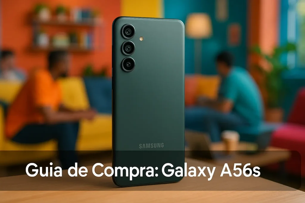 Galaxy A56s: 5 Itens Indispensáveis para Potencializar seu Uso