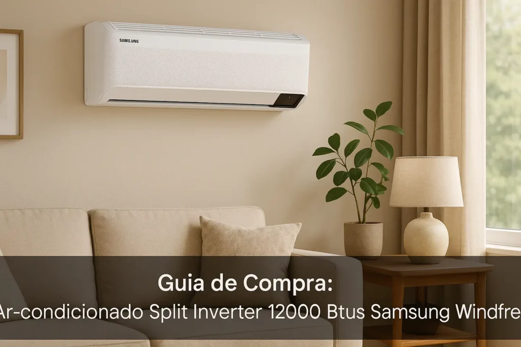 Guia de Compra: 5 Ar Condicionado Split Inverter 12000 BTUs Samsung WindFree