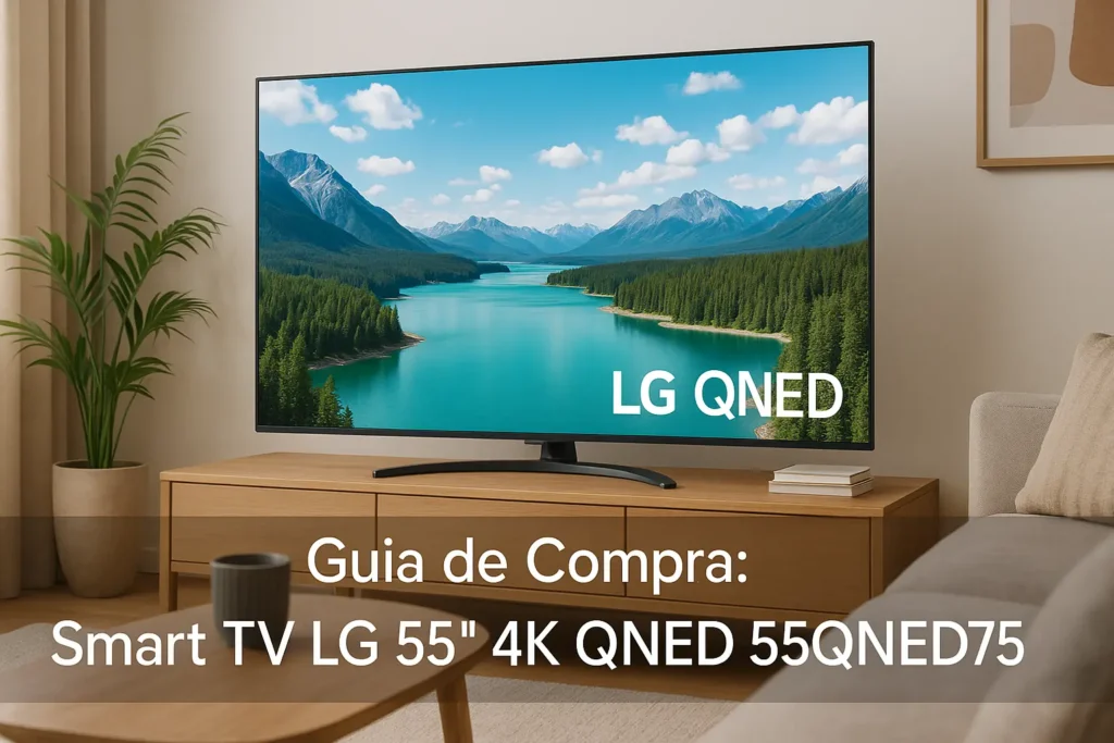 Guia de Compra: 5 Melhores Smart TV LG 55'' 4K QNED Atualizadas para 2025