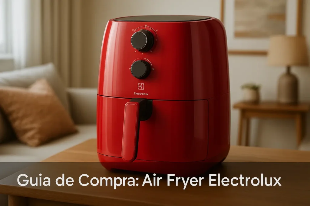 Guia de Compra: 5 Air Fryer Electrolux Vermelha com Performance Imbatível