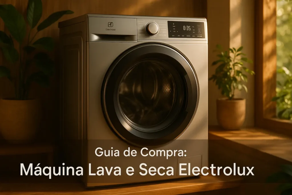 5 Máquinas Electrolux Lava e Seca Aprovadas por Usuários