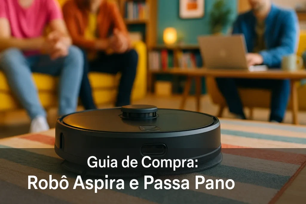 5 Melhores Robôs Aspira e Passa Pano com Avaliação Top 2025