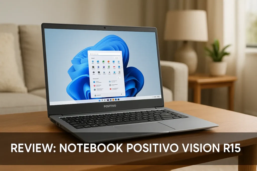 Positivo Vision R15: desempenho ágil e tela Full HD
