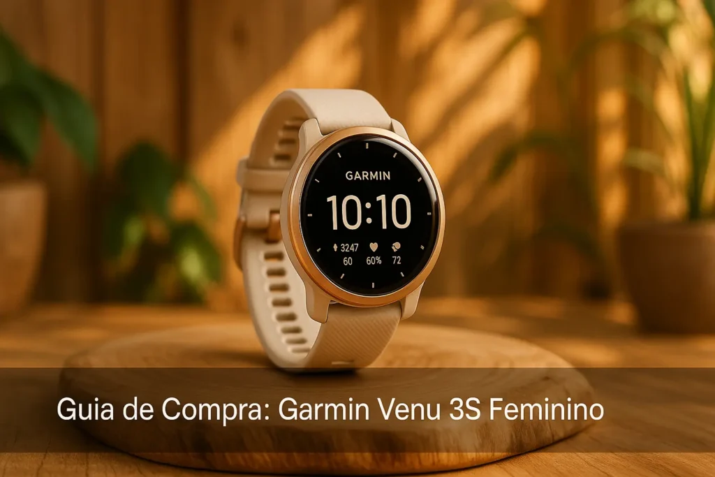 5 Garmin Venu 3S Feminino Aprovados por Usuárias