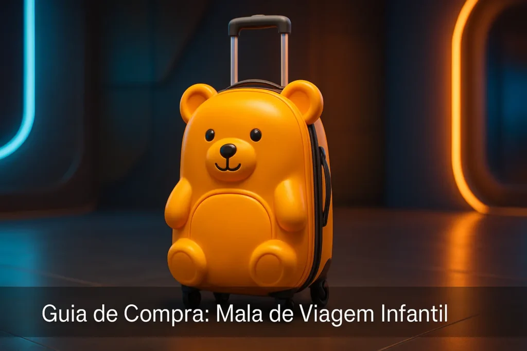 5 Melhores Mala de Viagem Infantil Criativas e Resistentes