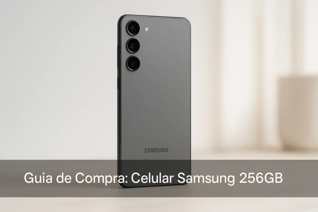5 Melhores Celulares Samsung 256GB que Valem a Pena
