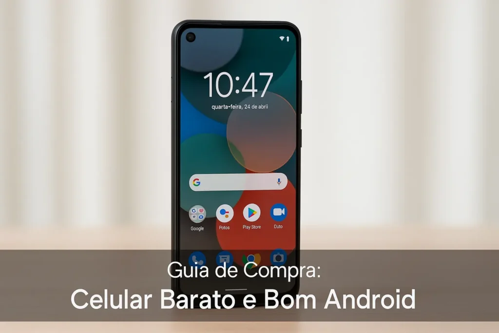 Guia Atualizado: 5 Celulares Baratos e Bons Android