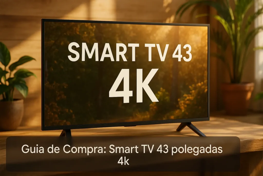 5 Melhores Smart TV 43 polegadas 4K Testadas por Usuários Reais