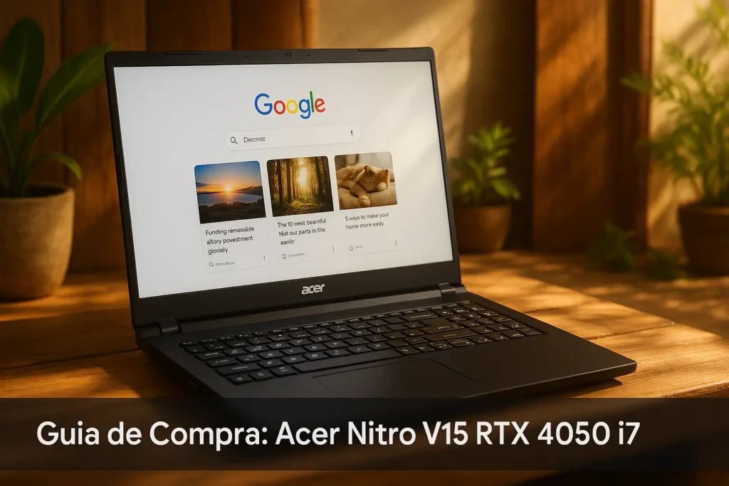 Guia de Compra: 5 Melhores Acer Nitro v15 RTX 4050 i7
