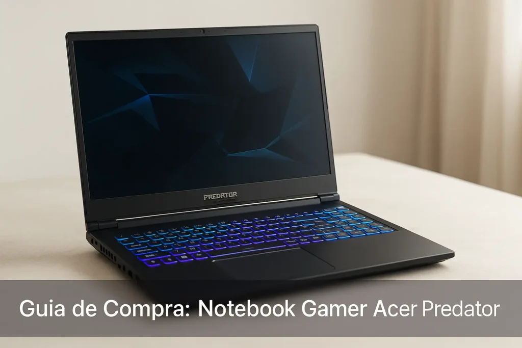 Guia Atualizado: 5 Notebook Gamer Acer Predator para 2025