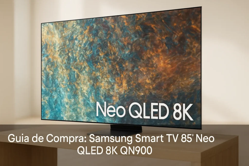 Guia de Compra: 5 Samsung Smart TVs 85" Neo QLED com 8K e AI