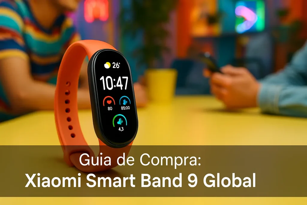 5 Xiaomi Smart Band 9 Global com Melhor Desempenho em 2025