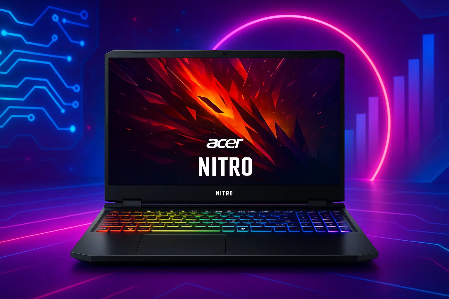 Acer Nitro 5 i5 RTX 3050 até R$6.099 com avaliações ★4,6