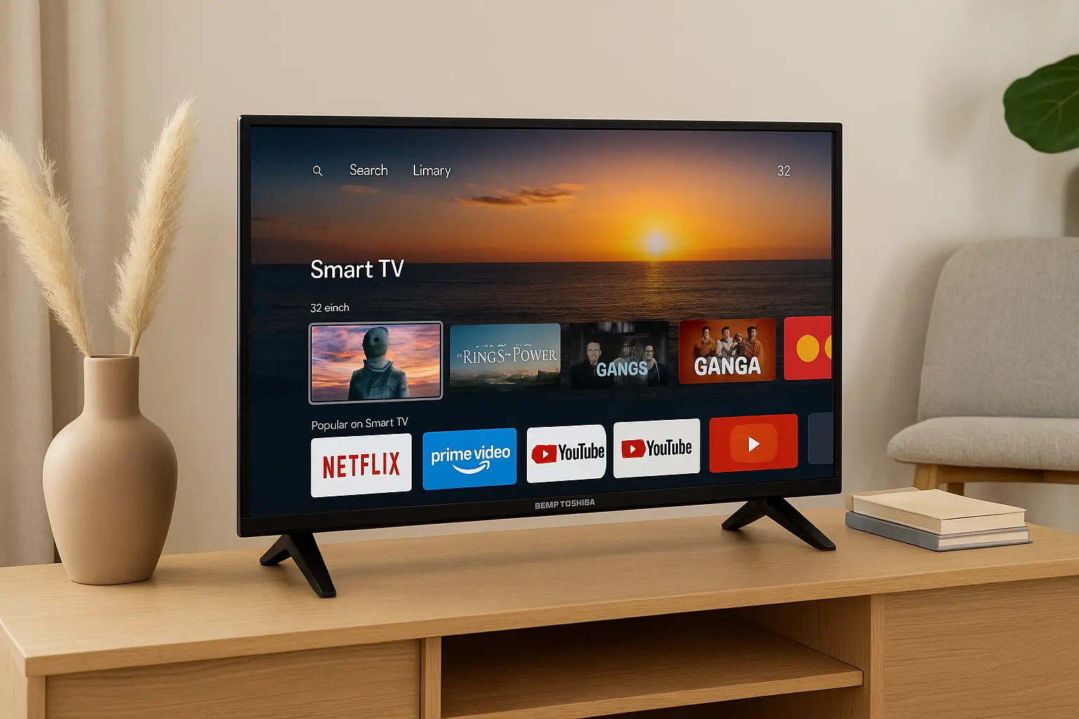 Semp Toshiba smart TV 32 destaque em 07/21/2025 20:54:27: 6 modelos versáteis para qualquer bolso