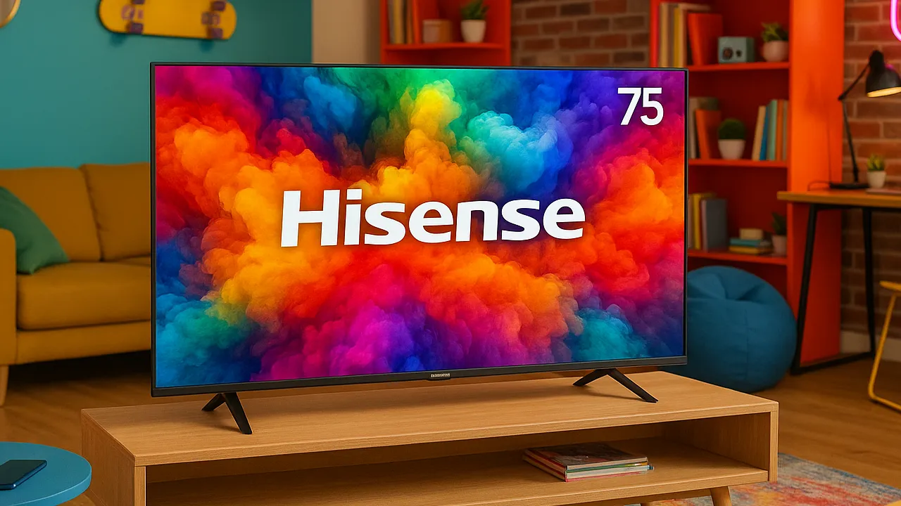 5 Melhores Hisense TV 75 para Imagem Imersiva