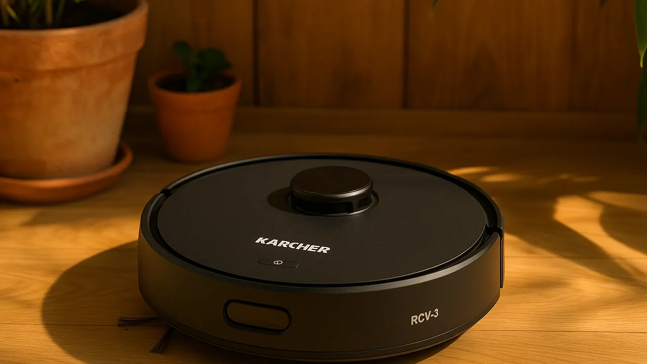 6 robô aspirador de pó Karcher rcv 3 – bivolt com desempenho turbinado