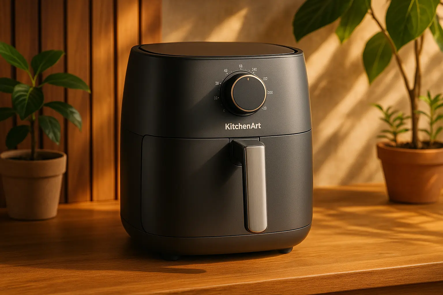 6 Air Fryer Kitchen Art 4 com garantia estendida e suporte VIP