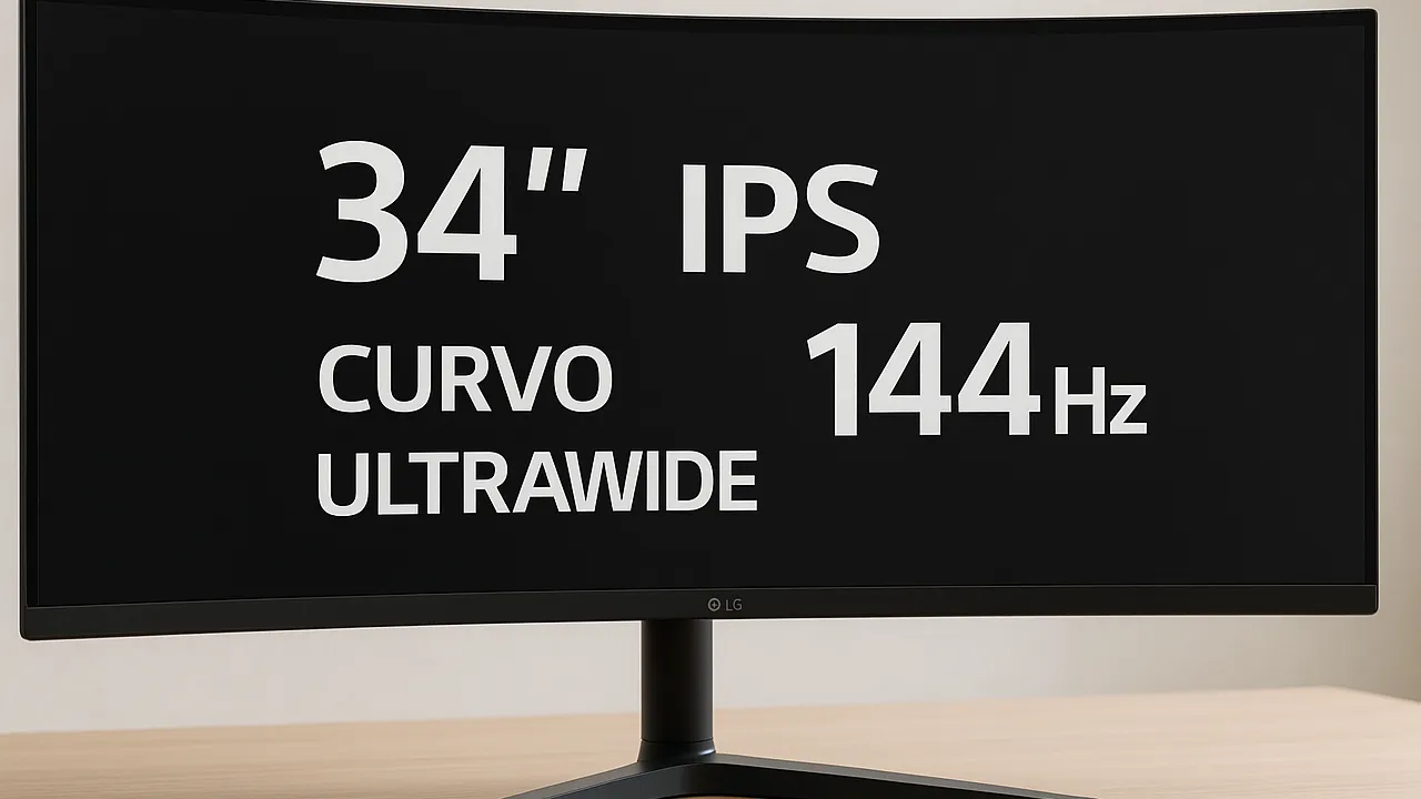 5 Melhores Monitores Gamer LG 34" IPS Curvo Ultrawide 144Hz