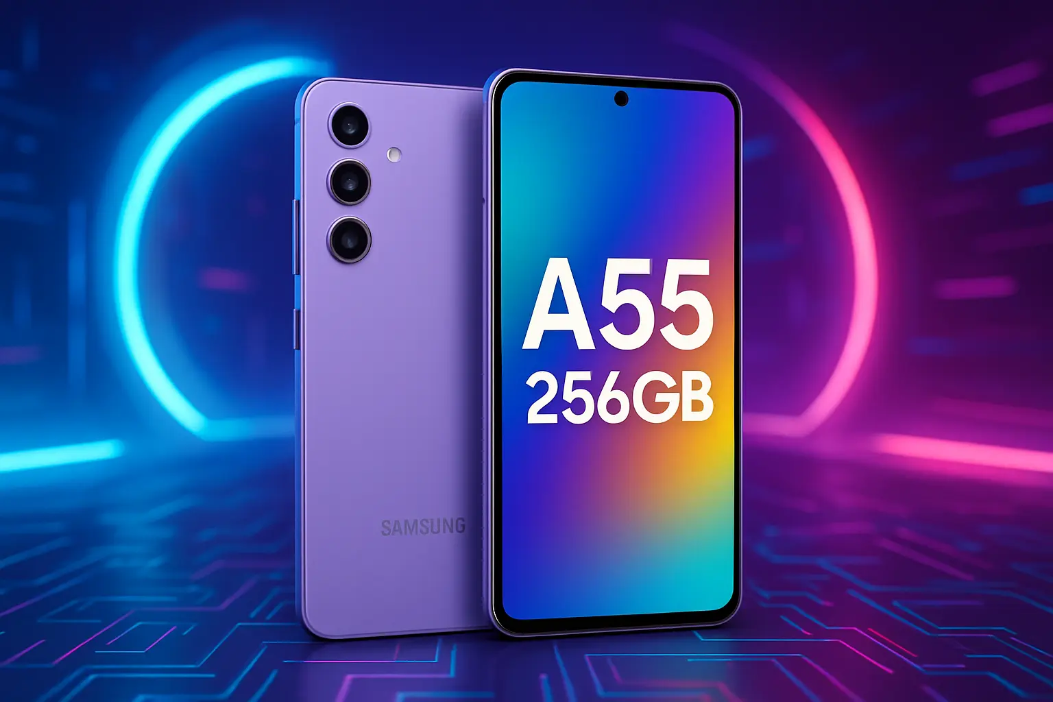 Melhor celular Samsung A55 256 GB com tela AMOLED em 2025