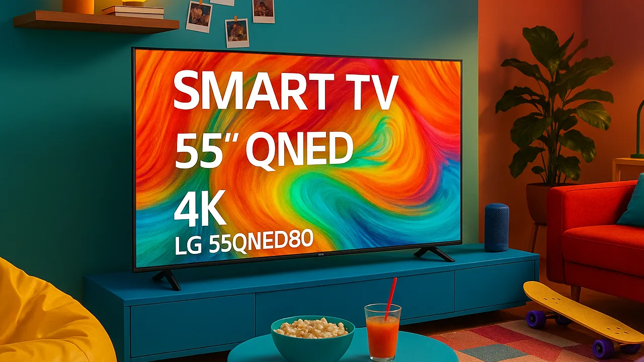 5 Melhores Smart TV 55 QNED 4K LG 55QNED80T para Comprar