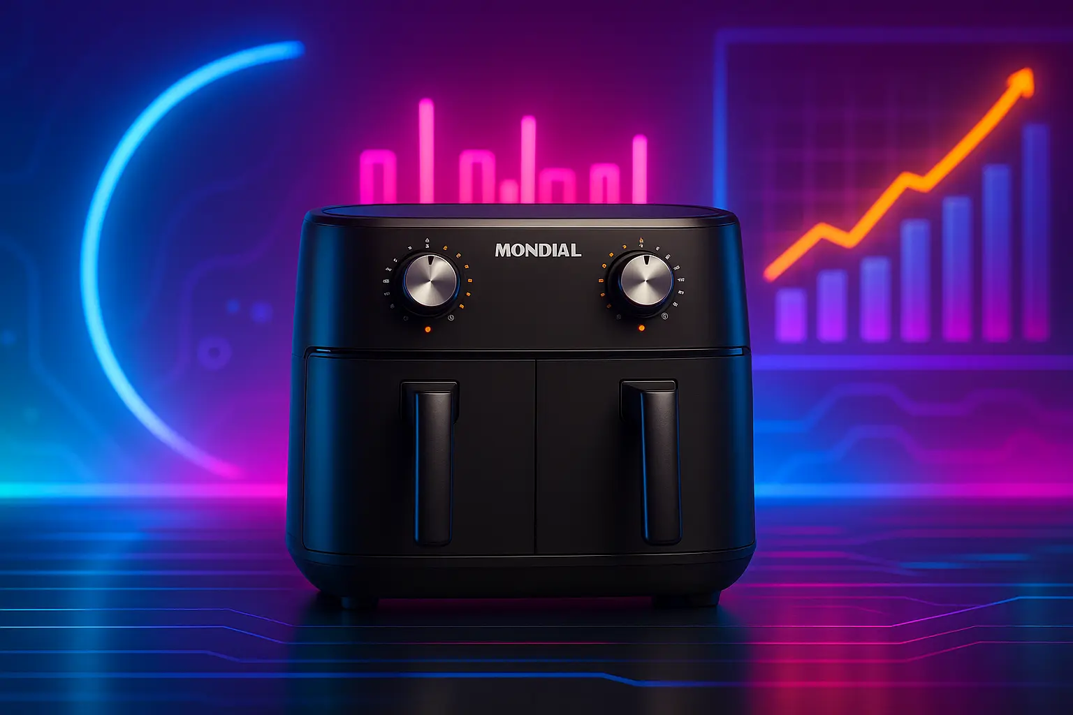 Air Fryer dupla Mondial barata para comprar em 2025