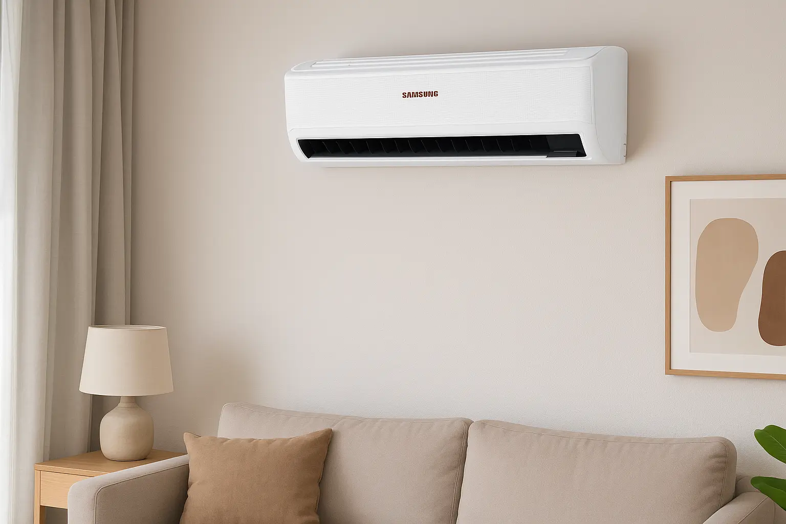 6 ar condicionado split Samsung inverter 12000 btus com design premium por preço justo
