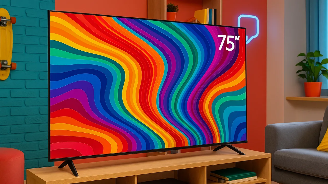 5 Melhores TVs 75 Polegadas com Imagem Surpreendente