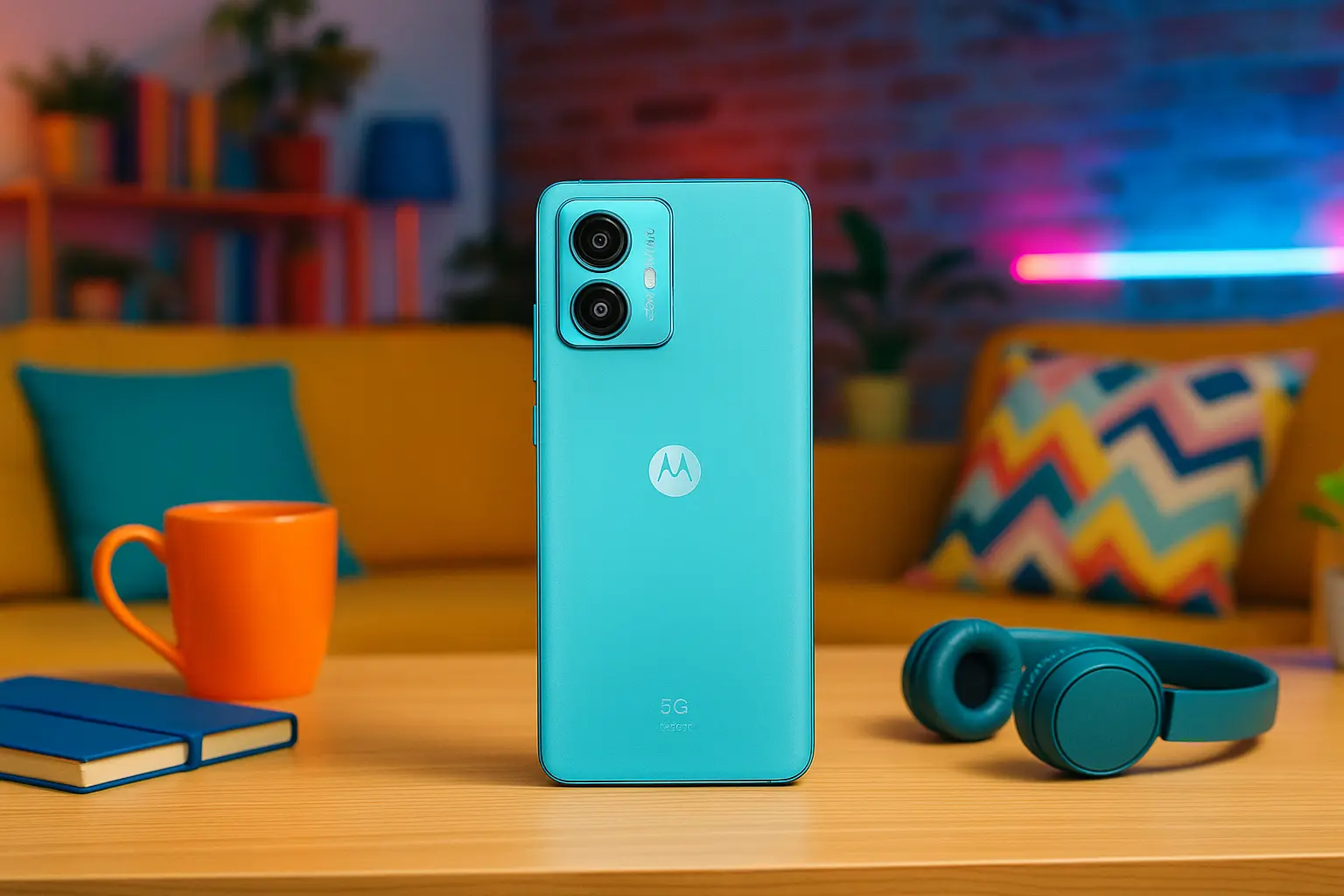 Smartphone Motorola Edge 40 Neo 5G 256GB até R$2.400 ★4,6