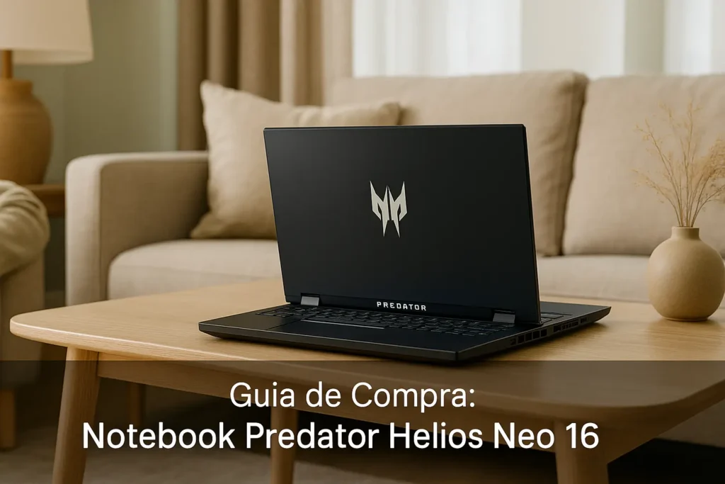 5 Notebooks Predator Helios Neo 16 para Jogos e Criatividade
