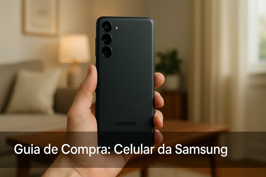 5 Melhores Celulares da Samsung com Desempenho e Custo-Benefício