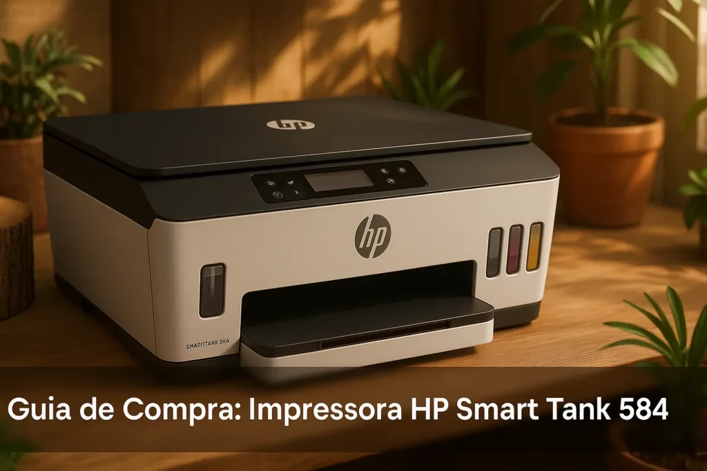 5 Melhores Impressoras HP Smart Tank 584 com Garantia e Suporte no Brasil
