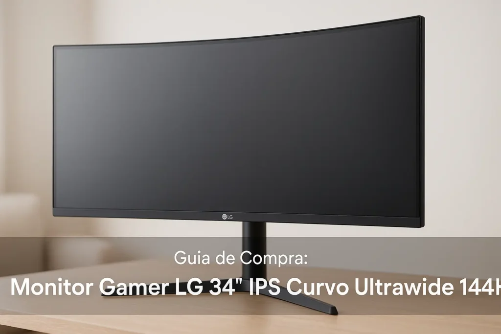 5 Melhores Monitores Gamer LG 34" IPS Curvo Ultrawide 144Hz