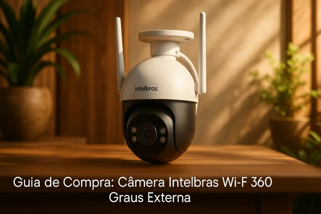 5 Câmeras Intelbras Wi-Fi 360 Graus Externas que Realmente Valem a Pena