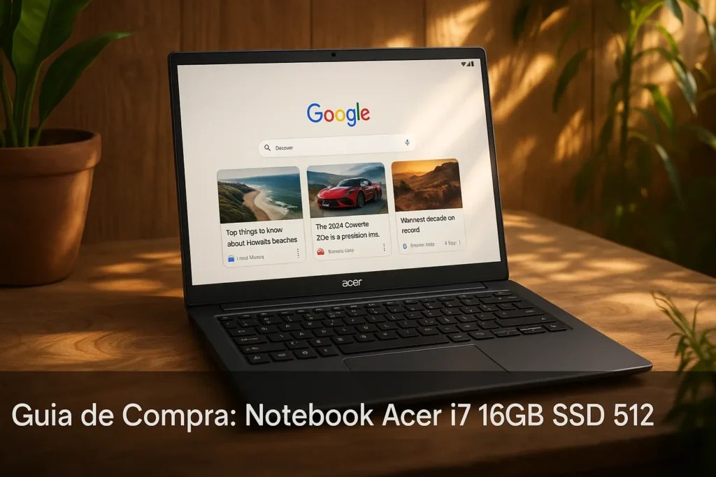 5 Melhores Notebook Acer i7 16GB SSD 512 para Comprar