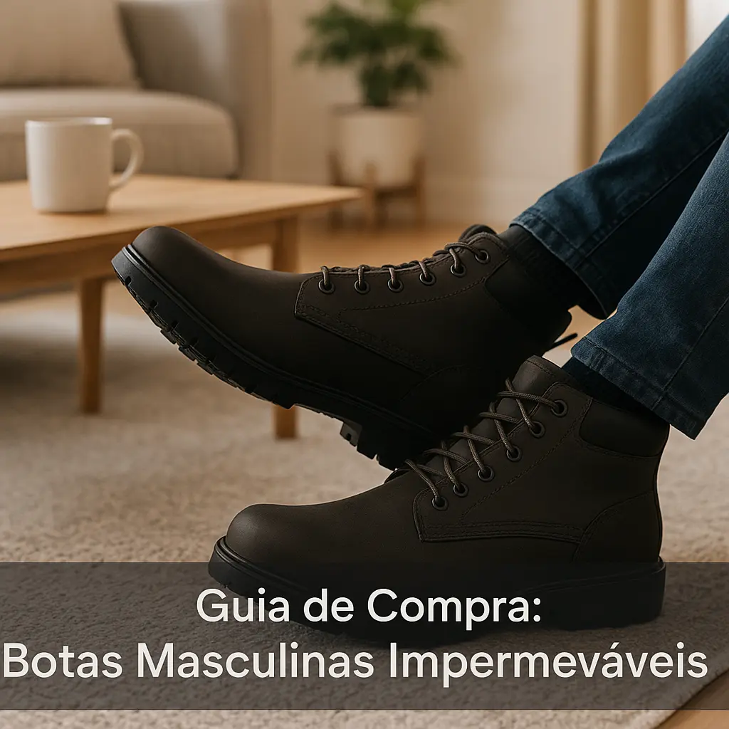 5 Melhores Botas Masculinas Impermeáveis em 2025