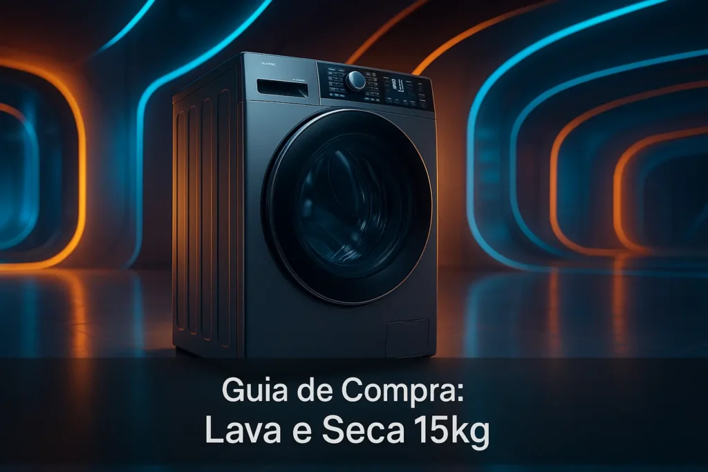 5 Melhores Lava e Seca 15kg Eficientes e Modernas