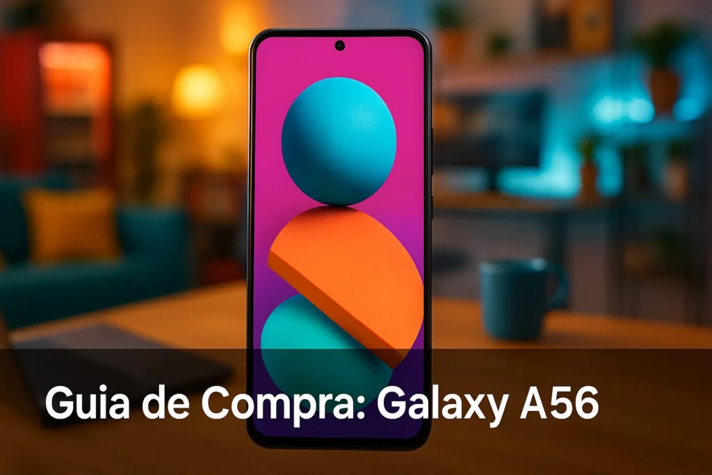 5 Melhores Celulares Galaxy A56 Mais Vendidos no Brasil