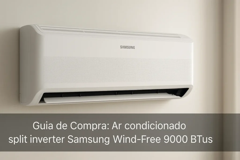 5 Melhores Ar Condicionado Split Inverter Samsung Wind Free 9000 BTUs