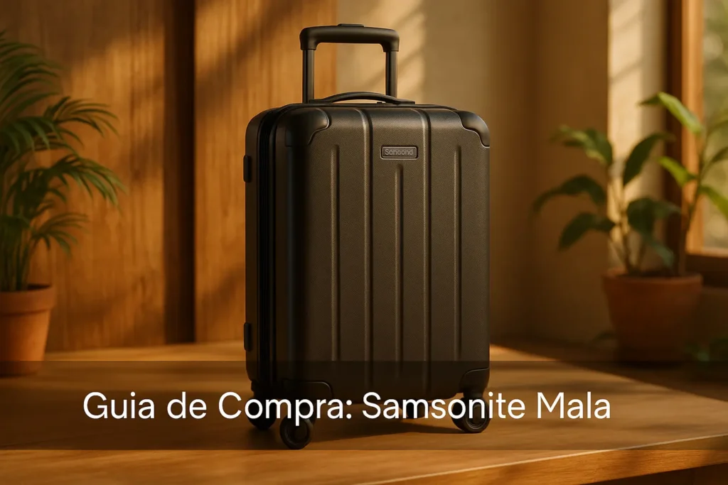 5 Melhores Samsonite Mala com Garantia e Suporte no Brasil