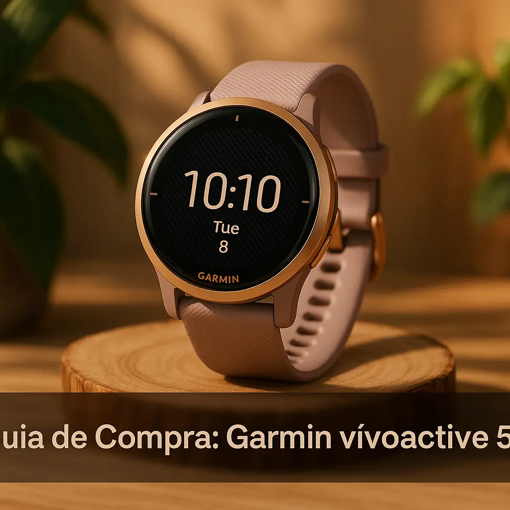 5 Melhores Garmin Vivoactive 5 Rose Gold para Atividade e Estilo