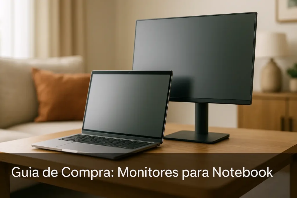 5 Melhores Monitores para Notebook Compactos e Eficientes