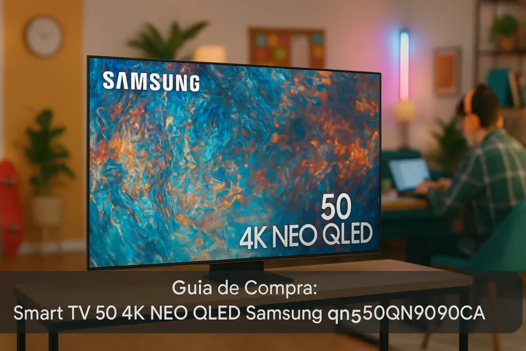 5 Melhores smart TV 50 4K NEO QLED Samsung qn50qn90ca