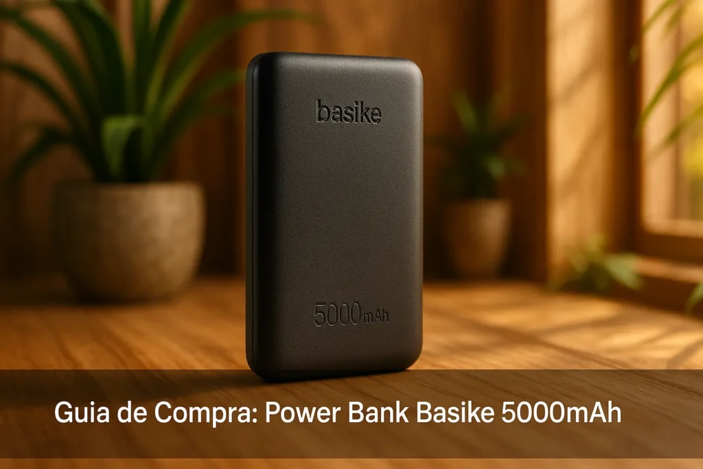 5 Melhores Power Bank Basike 5000mAh Compactos e Eficientes