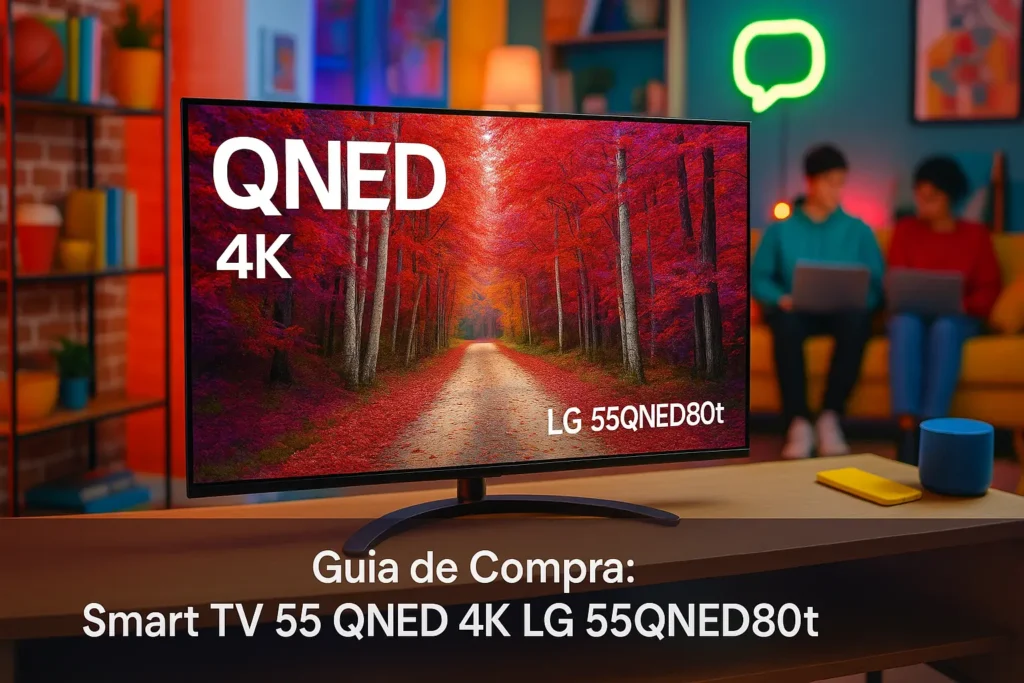 5 Melhores Smart TV 55 QNED 4K LG 55QNED80T para Comprar
